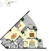 U364/21-31 Cypress Avenue, Surfers Paradise, Qld 4217-Floorplan