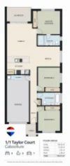 1/1 Taylor Court, Caboolture, Qld 4510-Floorplan