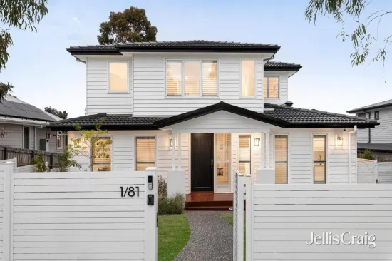 1/81 Mountain View Road, Montmorency, Vic 3094