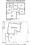 1 Miami Court, Bentleigh East, Vic 3165-Floorplan