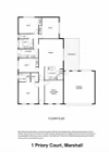 1 Priory Court, Marshall, Vic 3216-Floorplan