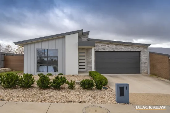 1 Ruzicka Street, Taylor, ACT 2913
