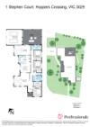 1 Stephen Court, Hoppers Crossing, Vic 3029-Floorplan