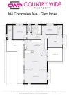 104 Coronation Avenue, Glen Innes, NSW 2370-Floorplan