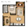 108/9C Terry Road, Rouse Hill, NSW 2155-Floorplan