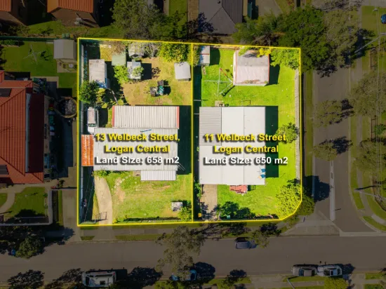11 & 13 Welbeck Street, Logan Central, Qld 4114