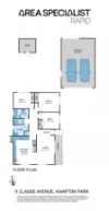 11 Claude Avenue, Hampton Park, Vic 3976-Floorplan