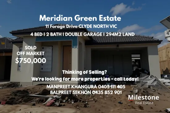 11 Forage Drive, Clyde North, Vic 3978
