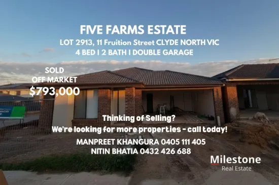 11 Fruition Street, Clyde North, Vic 3978