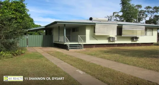 11 Shannon Crescent, Dysart, Qld 4745