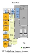 110 Virgilia Drive, Hoppers Crossing, Vic 3029-Floorplan