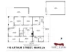 116 Arthur St, Manilla, NSW 2346-Floorplan
