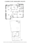 12 Burns Court, Heidelberg Heights, Vic 3081-Floorplan