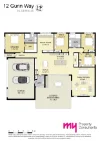 12 Gunn Way, Elderslie, NSW 2570-Floorplan