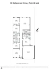 13 Kellerman Drive, Point Cook, Vic 3030-Floorplan