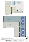 13 Wildman avenue, Liverpool, NSW 2170-Floorplan