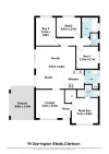 14 Durrington Glade, Clarkson, WA 6030-Floorplan