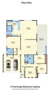 14 Gammage Boulevard, Epping, Vic 3076-Floorplan