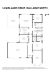14 Midlands Drive, Ballarat North, Vic 3350-Floorplan