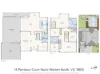 14 Pembury Court, Narre Warren South, Vic 3805-Floorplan