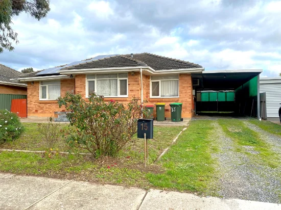15 Dewer Avenue, Ridgehaven, SA 5097