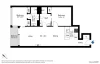 1506/45 Clarke St, Southbank, Vic 3006-Floorplan