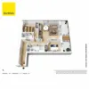 1707/61 City Road, Southbank, Vic 3006-Floorplan