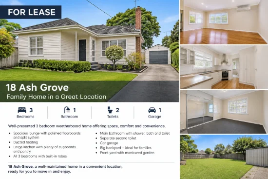 18 ash gr, Dandenong, Vic 3175