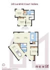 2/8 Landhill Court, Hallam, Vic 3803-Floorplan