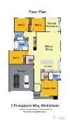 2 Frangipani Way, Mickleham, Vic 3064-Floorplan