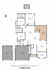 2 Ibis Crescent, Highfields, Qld 4352-Floorplan