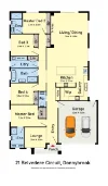 21 Belvedere Circuit, Donnybrook, Vic 3064-Floorplan