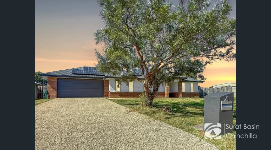 21 Freeman Close, Chinchilla, Qld 4413 - For Rent