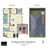 22 Taupe Circuit, Clyde North, Vic 3978-Floorplan
