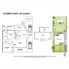 24 Gilbert Street, St Leonards, Vic 3223-Floorplan