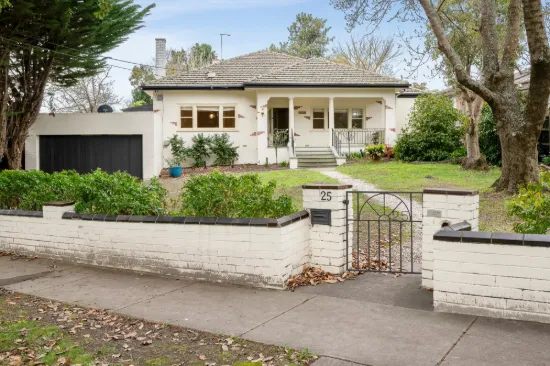 25 Albert Crescent, Surrey Hills, Vic 3127