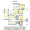 25 Charles Avenue, Hallam, Vic 3803-Floorplan