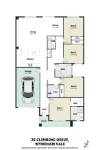 25 Climbing Drive, Wyndham Vale, Vic 3024-Floorplan