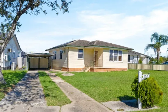 26 Crosby Crescent, Fairfield, NSW 2165