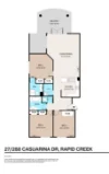 27/288 Casuarina Drive, Rapid Creek, NT 0810-Floorplan