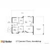 27 Quesnel Place, Joondalup, WA 6027-Floorplan
