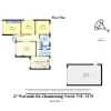 27 Waratah Drive, Dandenong North, Vic 3175-Floorplan