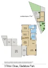 3 Triton Court, Gladstone Park VIC 3043-Floorplan