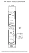 346 Station Street, Carlton North, Vic 3054-Floorplan