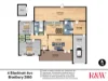 4 Blackbutt Avenue, Bradbury, NSW 2560-Floorplan