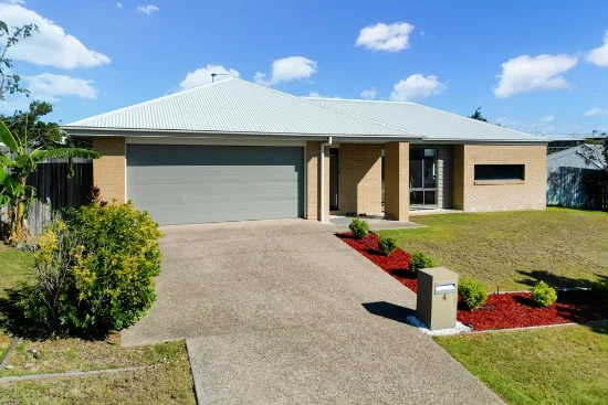 4 Isla Court, New Auckland QLD 4680 - For Rent