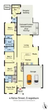 4 Kelso Street, Craigieburn, Vic 3064-Floorplan
