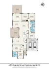 4 McGarvie Drive, Cranbourne North, Vic 3977-Floorplan