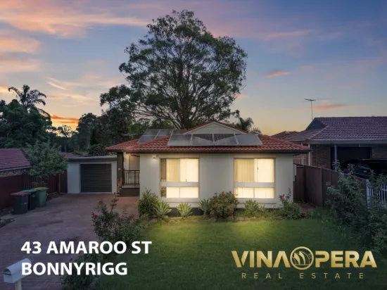 43 Amaroo Street, Bonnyrigg, NSW 2177