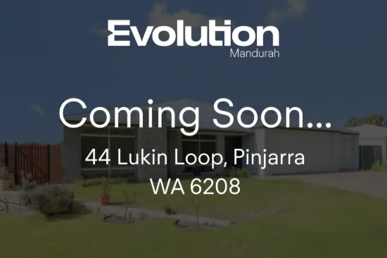 44 Lukin Loop, Pinjarra, WA 6208
